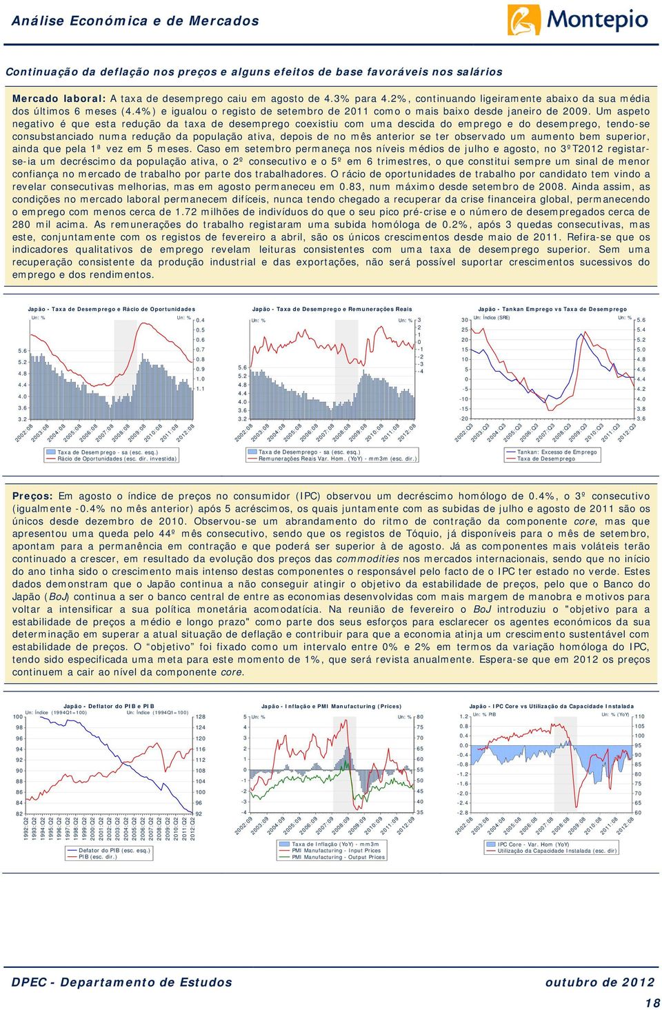 Um aspeto negativo é que esta redução da taxa de desemprego coexistiu com uma descida do emprego e do desemprego, tendo-se consubstanciado numa redução da população ativa, depois de no mês anterior