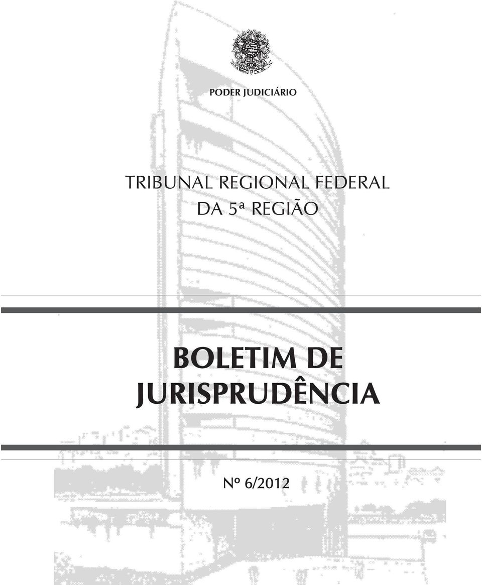 FEDERAL DA 5ª REGIÃO