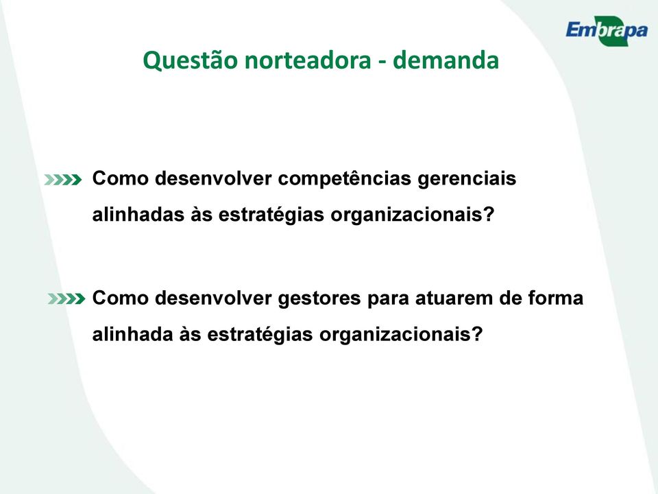 organizacionais?