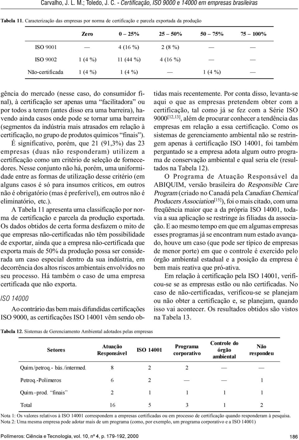 (nesse caso, do consumidor final), à certificação ser apenas uma facilitadora ou por todos a terem (antes disso era uma barreira), havendo ainda casos onde pode se tornar uma barreira (segmentos da