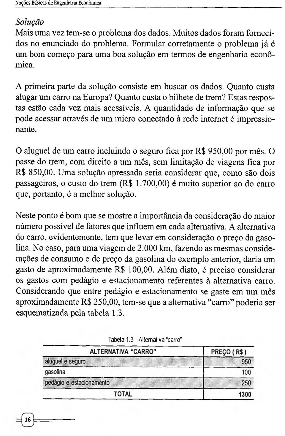 Quanto custa alugar um carro na Europa? Quanto custa o bilhete de trem? Estas respostas estão cada vez mais acessíveis.