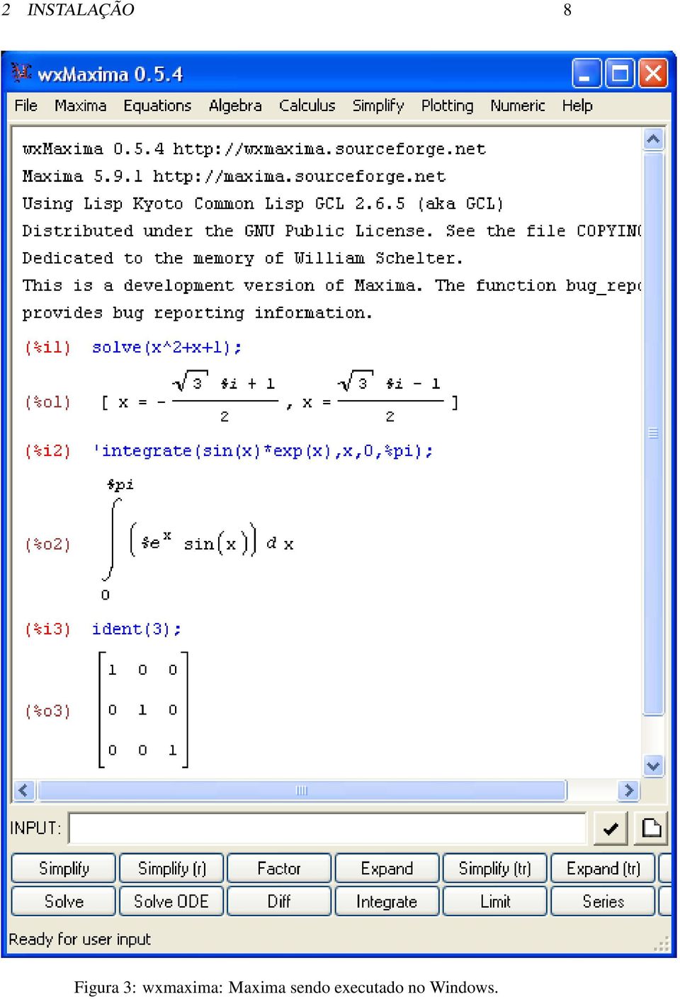 wxmaxima: Maxima