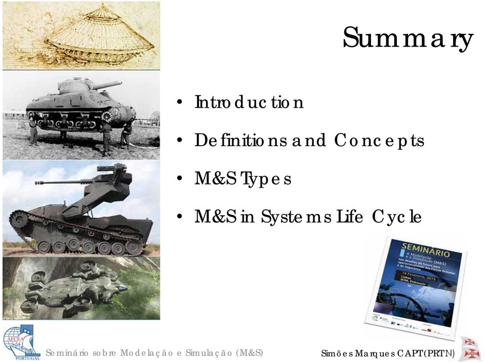 Concepts M&S Types