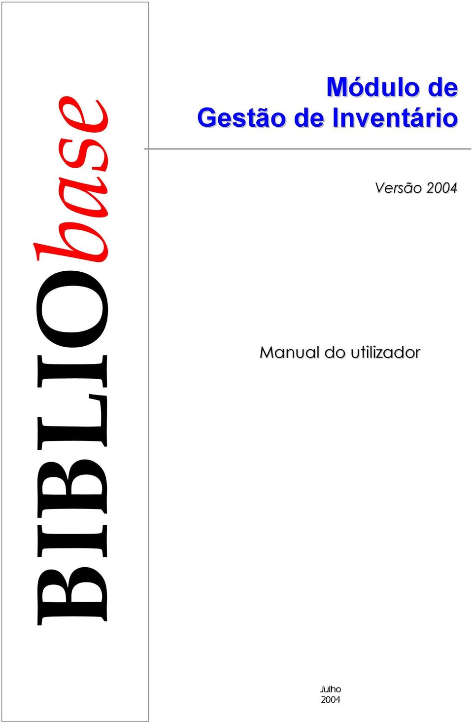 Versão 2004 Manual do