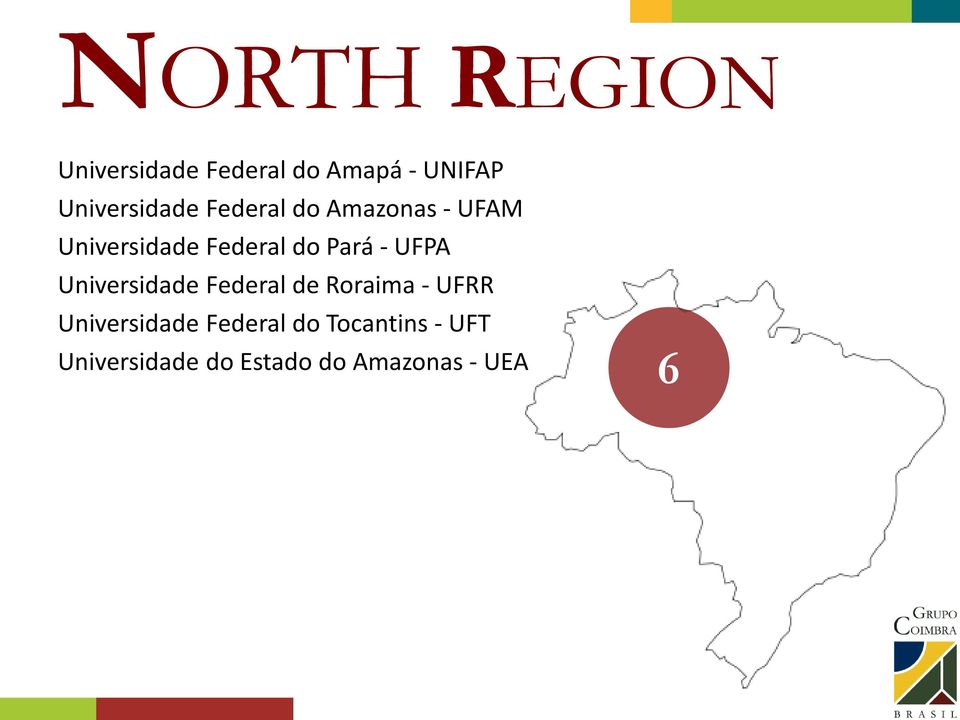 do Pará - UFPA Universidade Federal de Roraima - UFRR