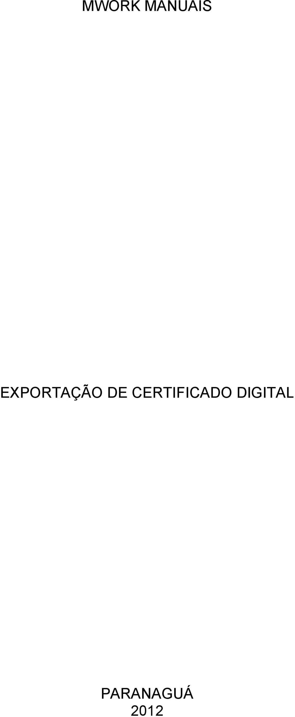 CERTIFICADO