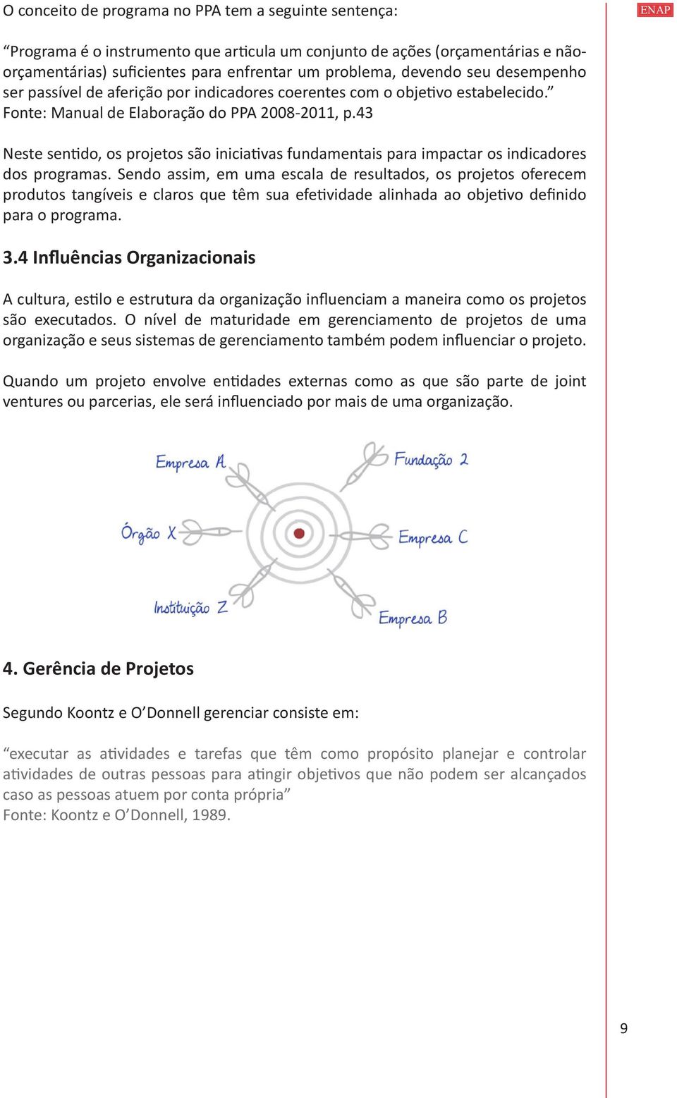 43 Neste sentido, os projetos são iniciativas fundamentais para impactar os indicadores dos programas.