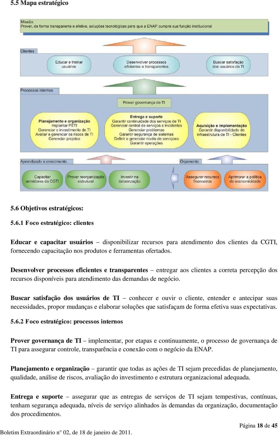 1 Foco estratégico: clientes Educar e capacitar usuários disponibilizar recursos para atendimento dos clientes da CGTI, fornecendo capacitação nos produtos e ferramentas ofertados.