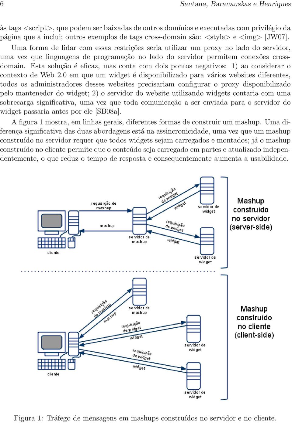 Esta solução é eficaz, mas conta com dois pontos negativos: 1) ao considerar o contexto de Web 2.