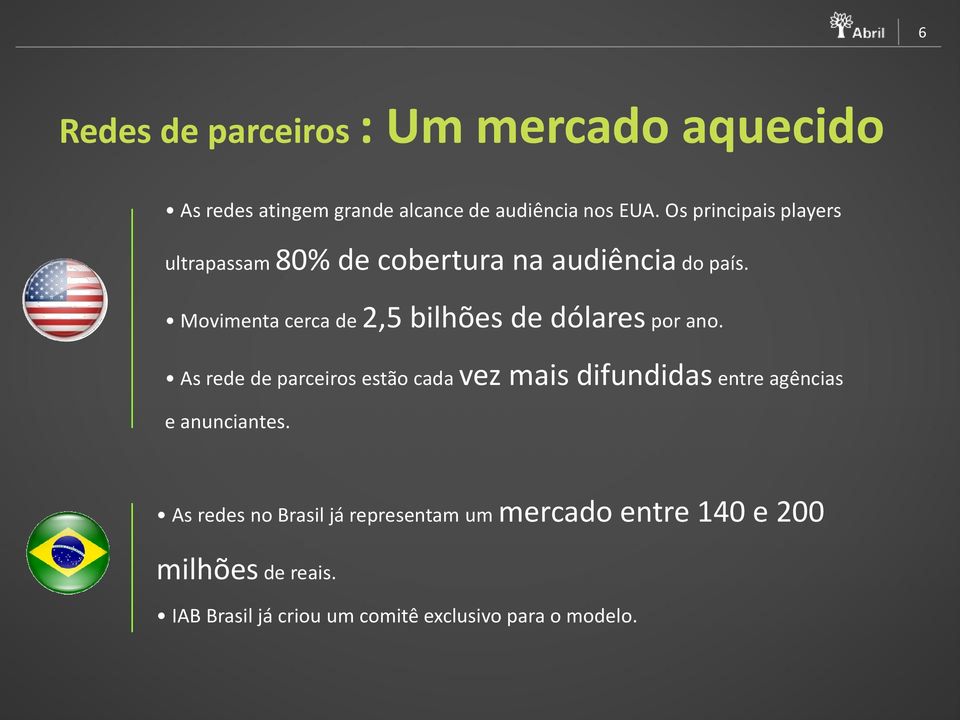 Movimenta cerca de 2,5 bilhões de dólares por ano.