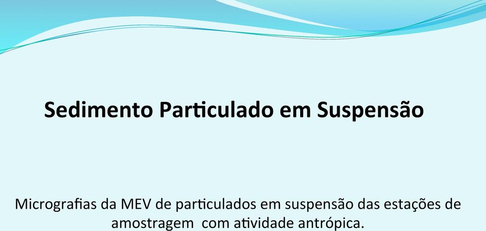 par7culados em suspensão das