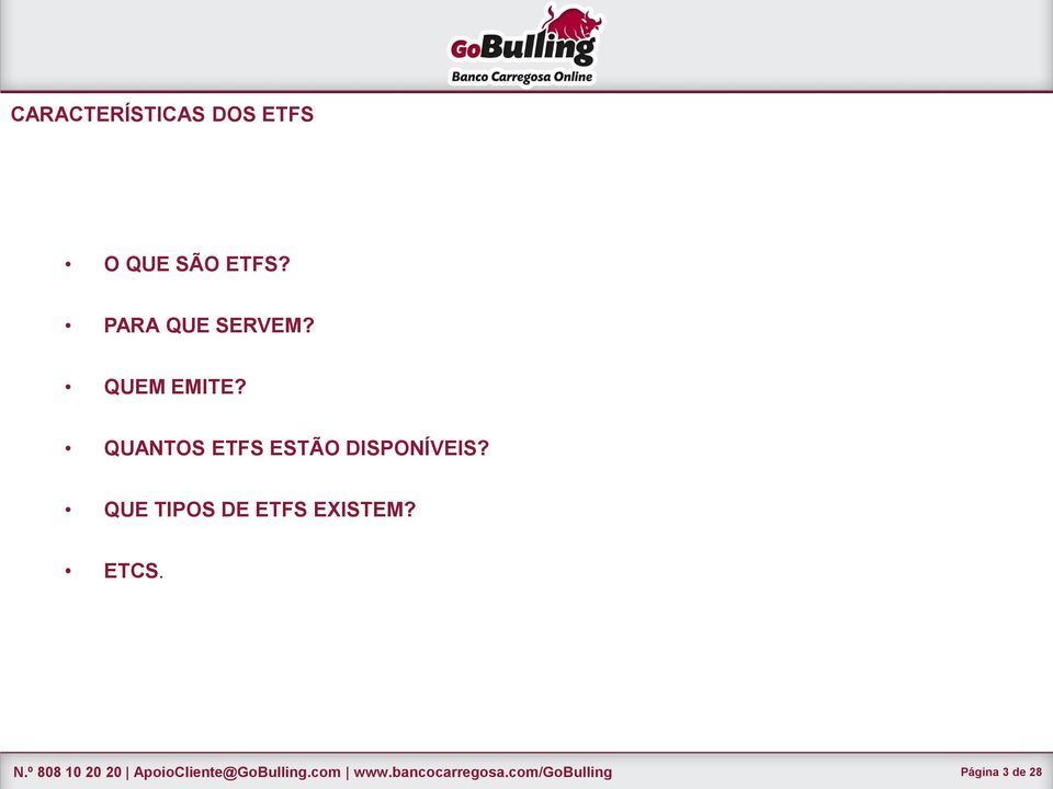 QUE TIPOS DE ETFS EXISTEM? ETCS. N.