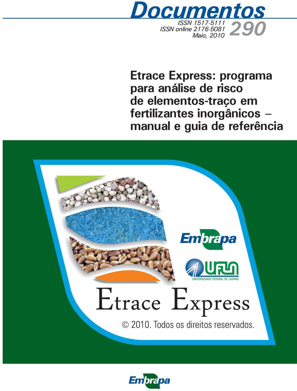 Express: programa para análise de risco de elementos-traço em