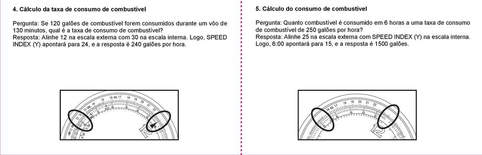 Logo, SPEED INDEX (Y) apontará para 24, e a resposta é 240 galões por hora. 5.