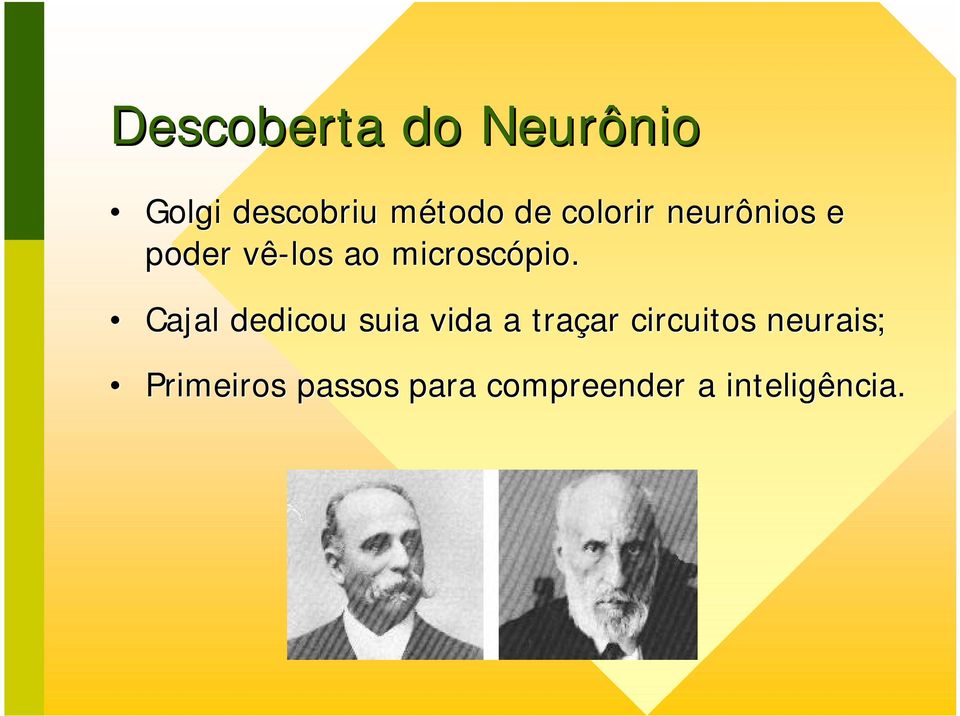 Cajal dedicou suia vida a traçar circuitos