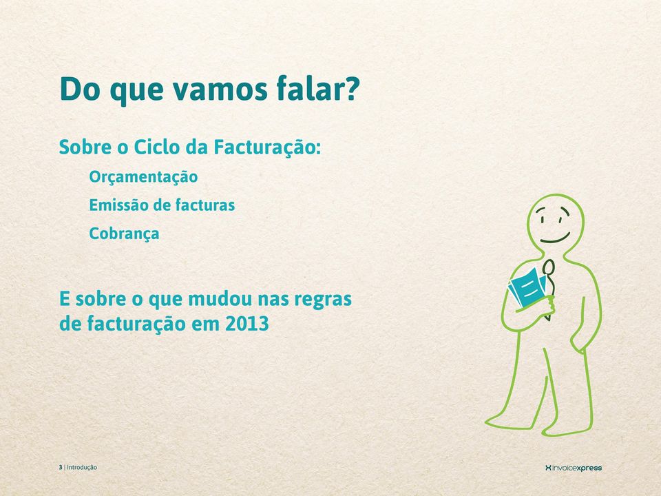 Orçamentação Emissão de facturas