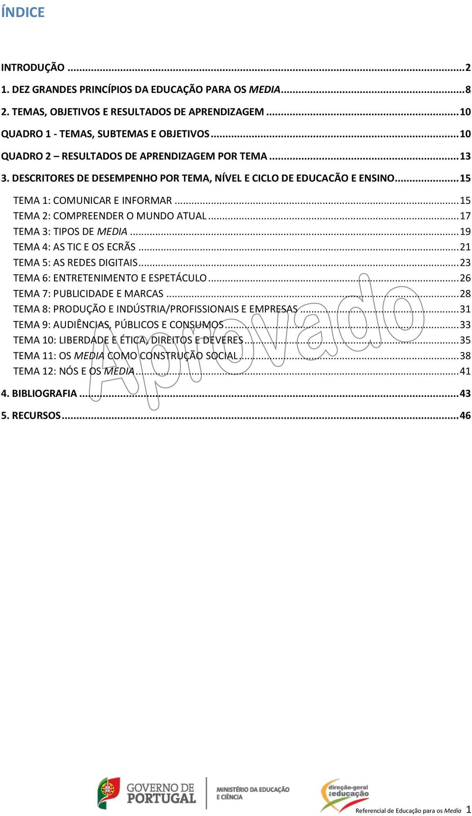 .. 15 TEMA 2: COMPREENDER O MUNDO ATUAL... 17 TEMA 3: TIPOS DE MEDIA... 19 TEMA 4: AS TIC E OS ECRÃS... 21 TEMA 5: AS REDES DIGITAIS... 23 TEMA 6: ENTRETENIMENTO E ESPETÁCULO.