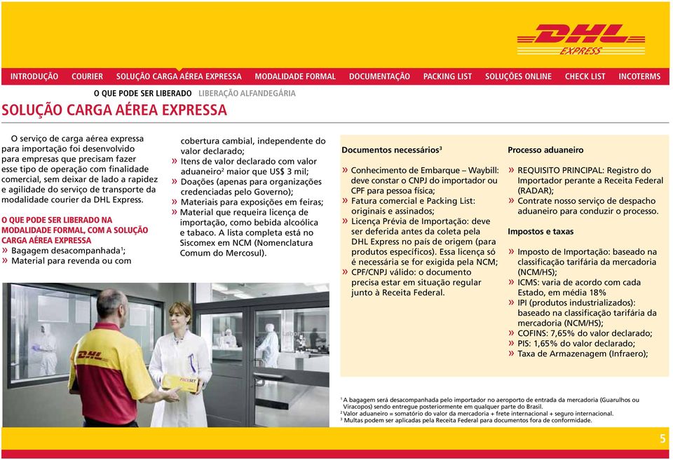 curier da DHL Express.