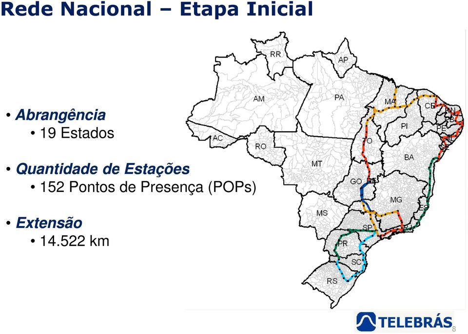 Quantidade de Estações 152