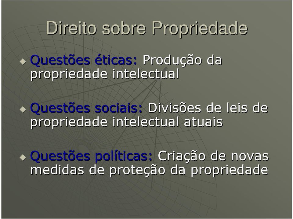 leis de propriedade intelectual atuais Questões