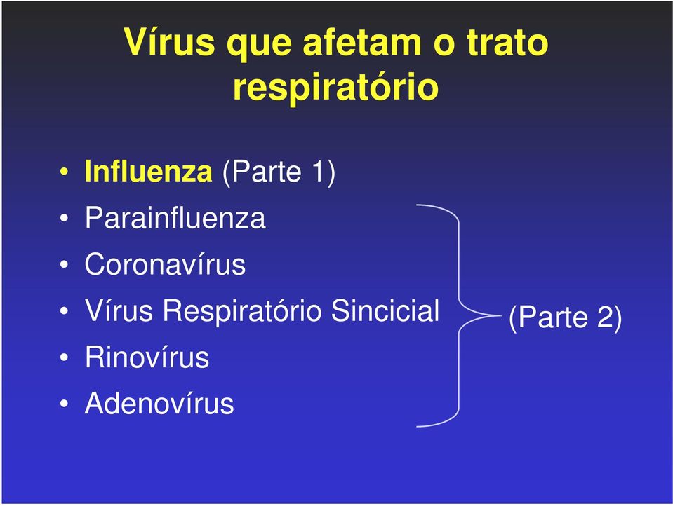 Parainfluenza Coronavírus Vírus