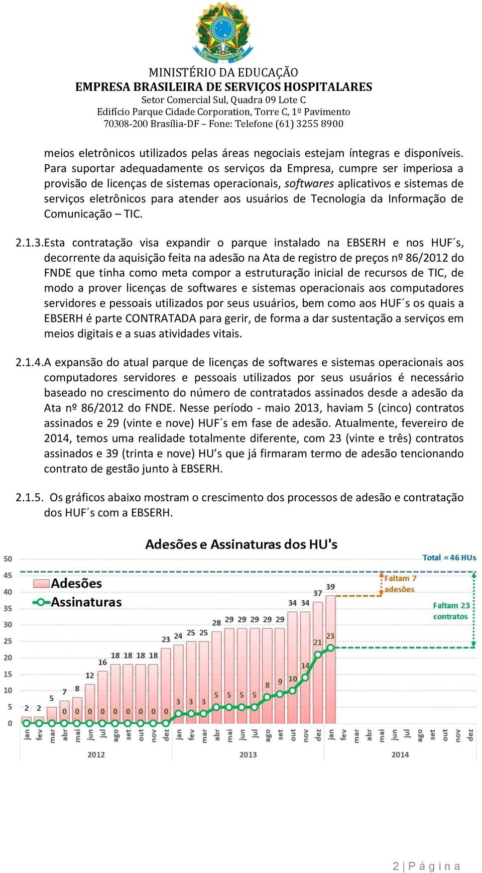 usuários de Tecnologia da Informação de Comunicação TIC. 2.1.3.