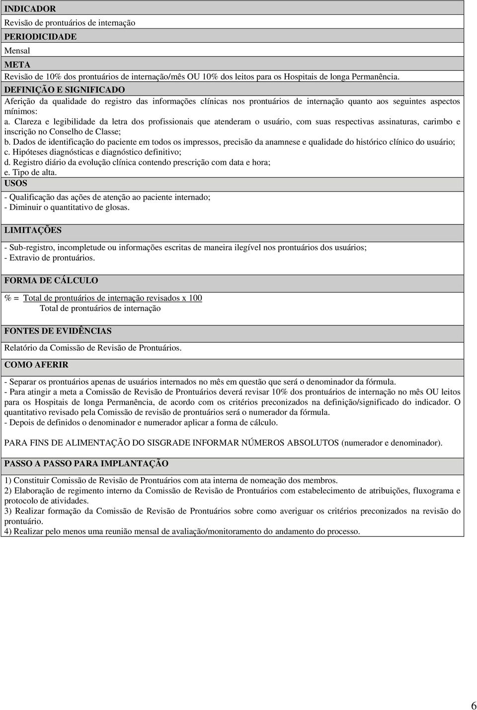 Clareza e legibilidade da letra dos profissionais que atenderam o usuário, com suas respectivas assinaturas, carimbo e inscrição no Conselho de Classe; b.