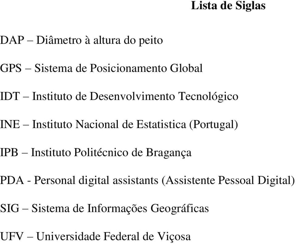 (Portugal) IPB Instituto Politécnico de Bragança PDA - Personal digital assistants