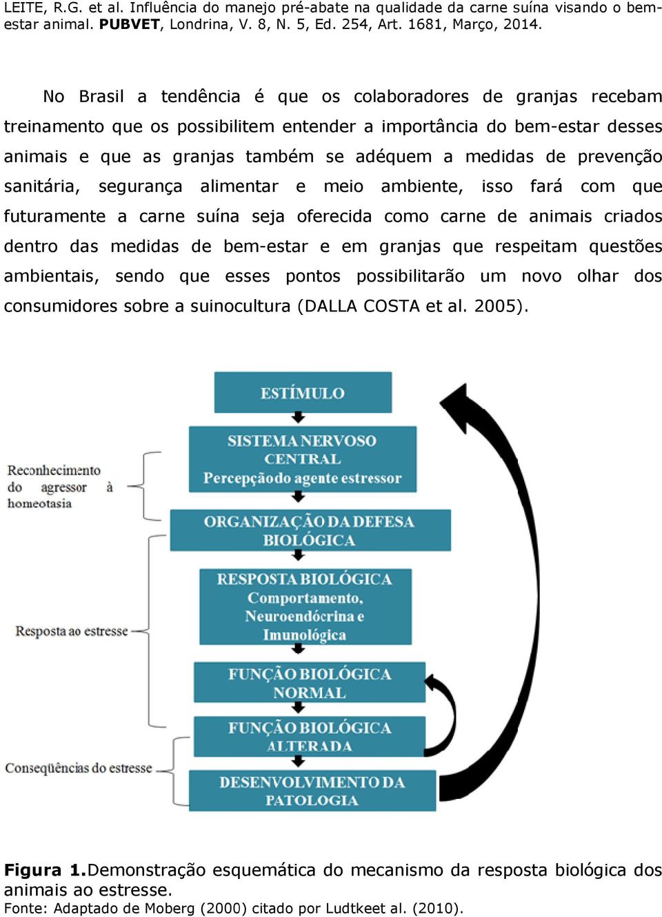 de prevenção sanitária, segurança alimentar e meio ambiente, isso fará com que futuramente a carne suína seja oferecida como carne de animais criados dentro das medidas de bem-estar estar e em