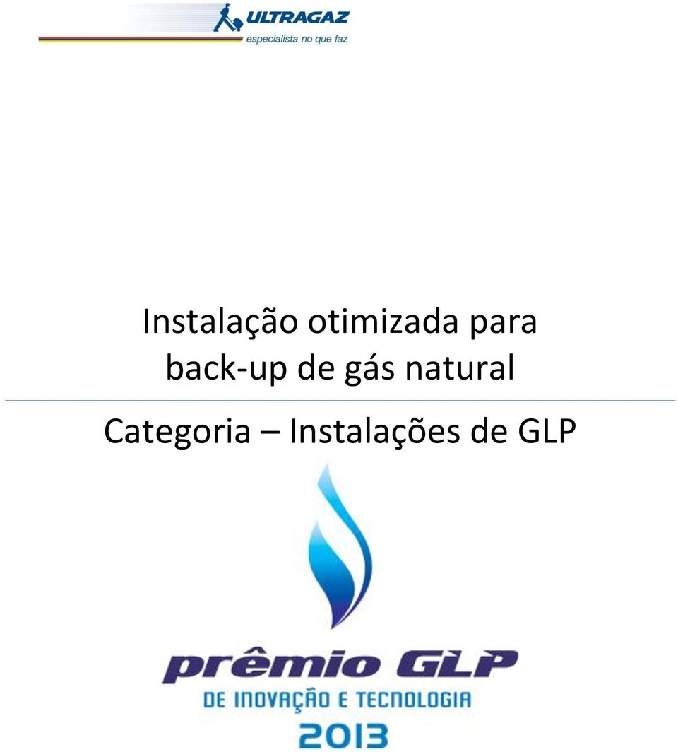 back-up de gás