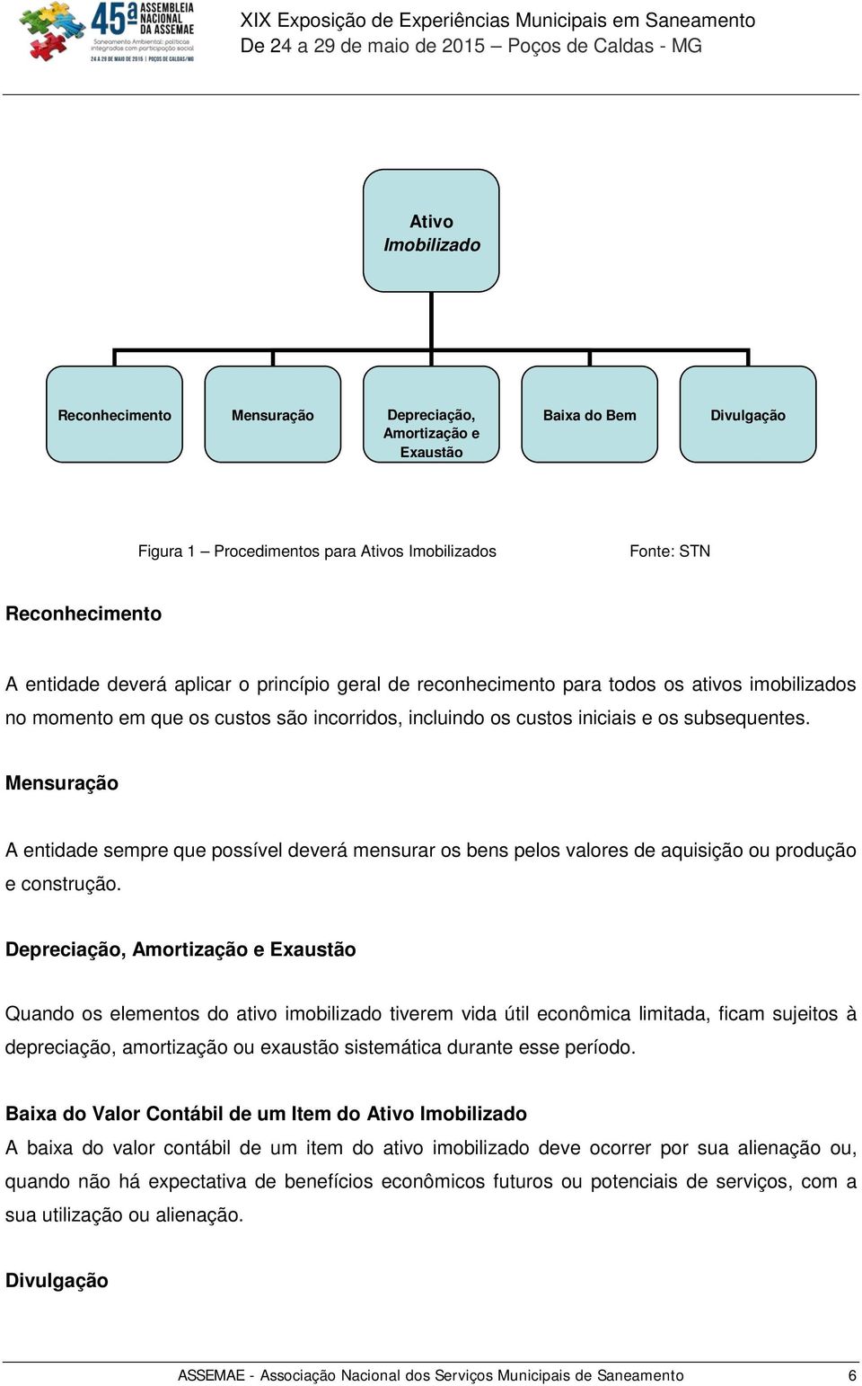 Mensuração A entidade sempre que possível deverá mensurar os bens pelos valores de aquisição ou produção e construção.