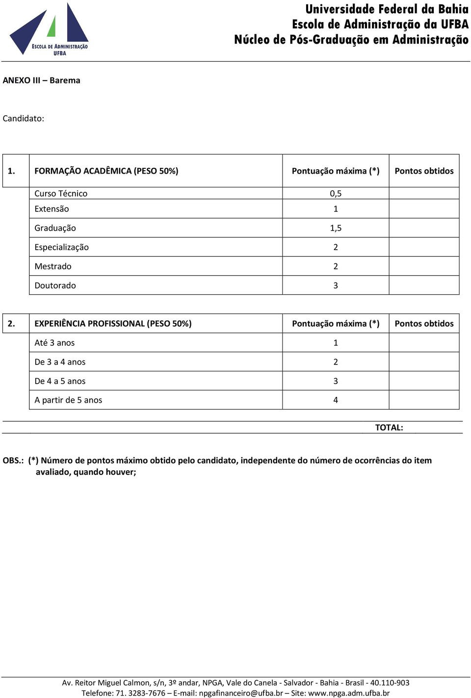 Especialização 2 Mestrado 2 Doutorado 3 2.