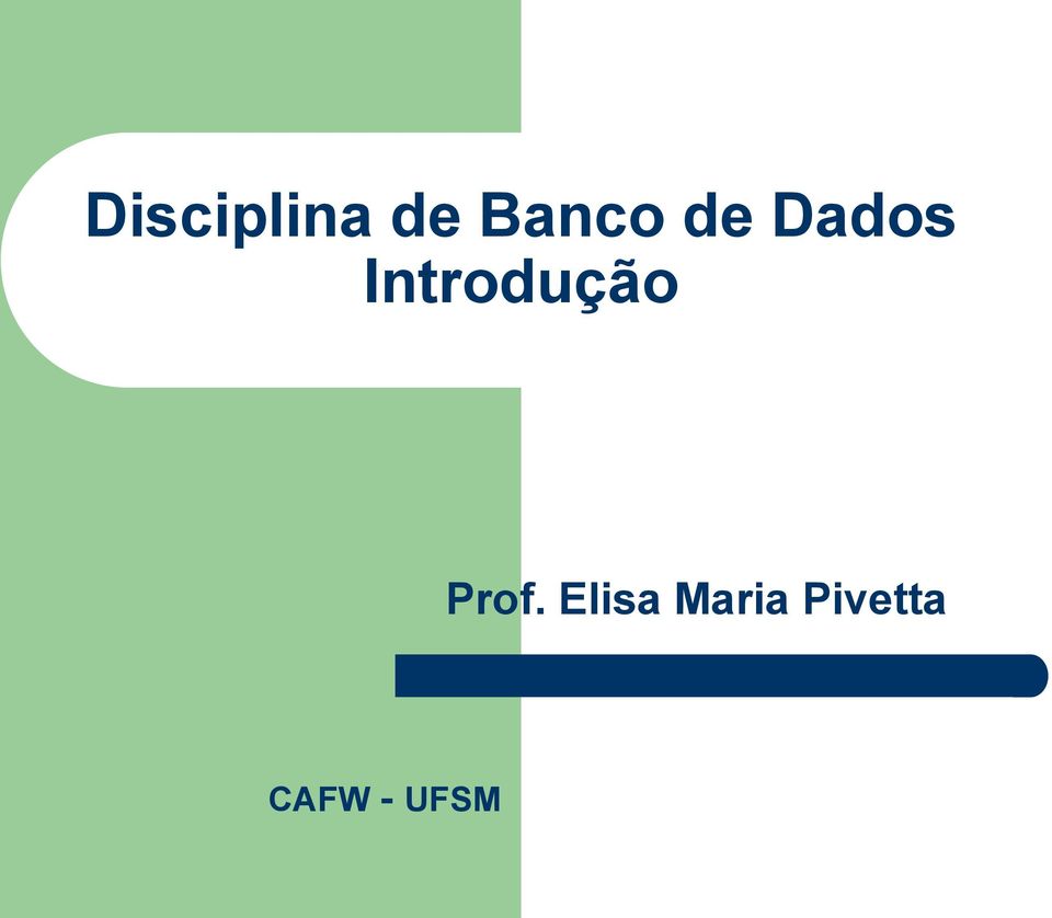 Prof. Elisa Maria