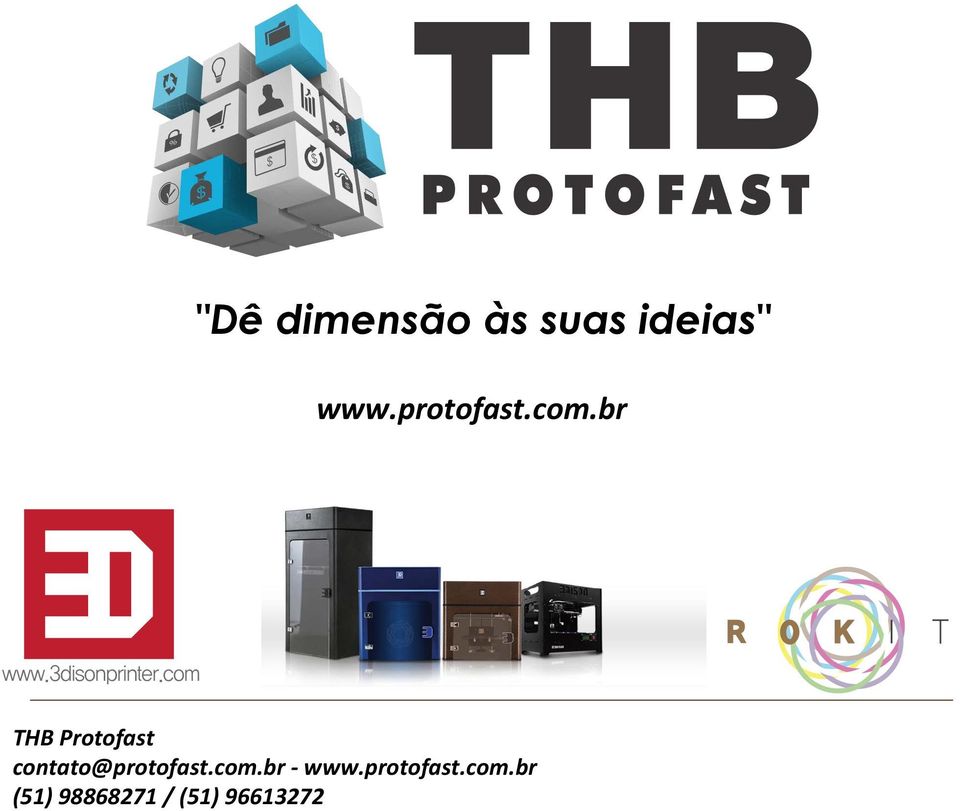com THB Protofast contato@protofast.com.br - www.