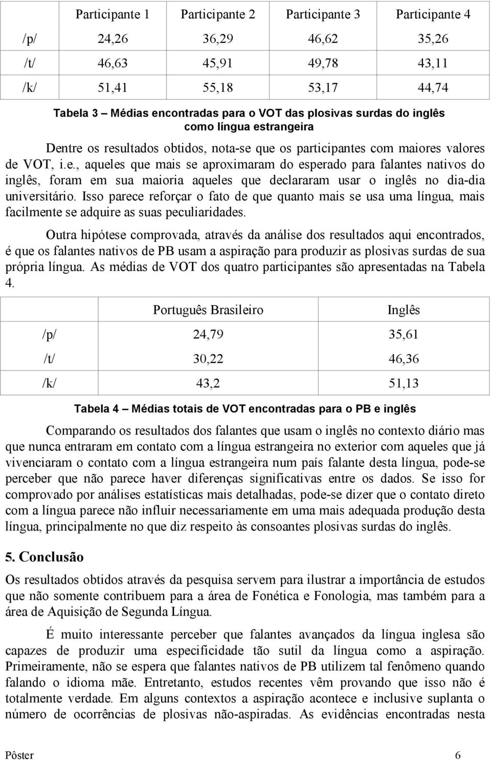 Isso parece reforçar o fato de que quanto mais se usa uma língua, mais facilmente se adquire as suas peculiaridades.