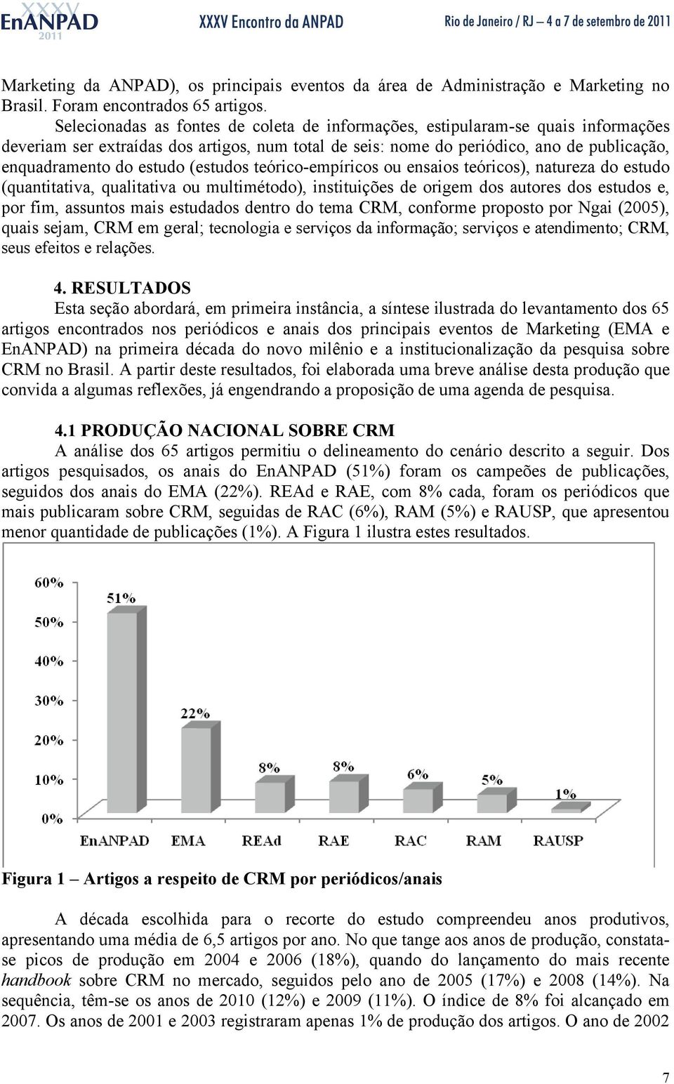 (estudos teórico-empíricos ou ensaios teóricos), natureza do estudo (quantitativa, qualitativa ou multimétodo), instituições de origem dos autores dos estudos e, por fim, assuntos mais estudados