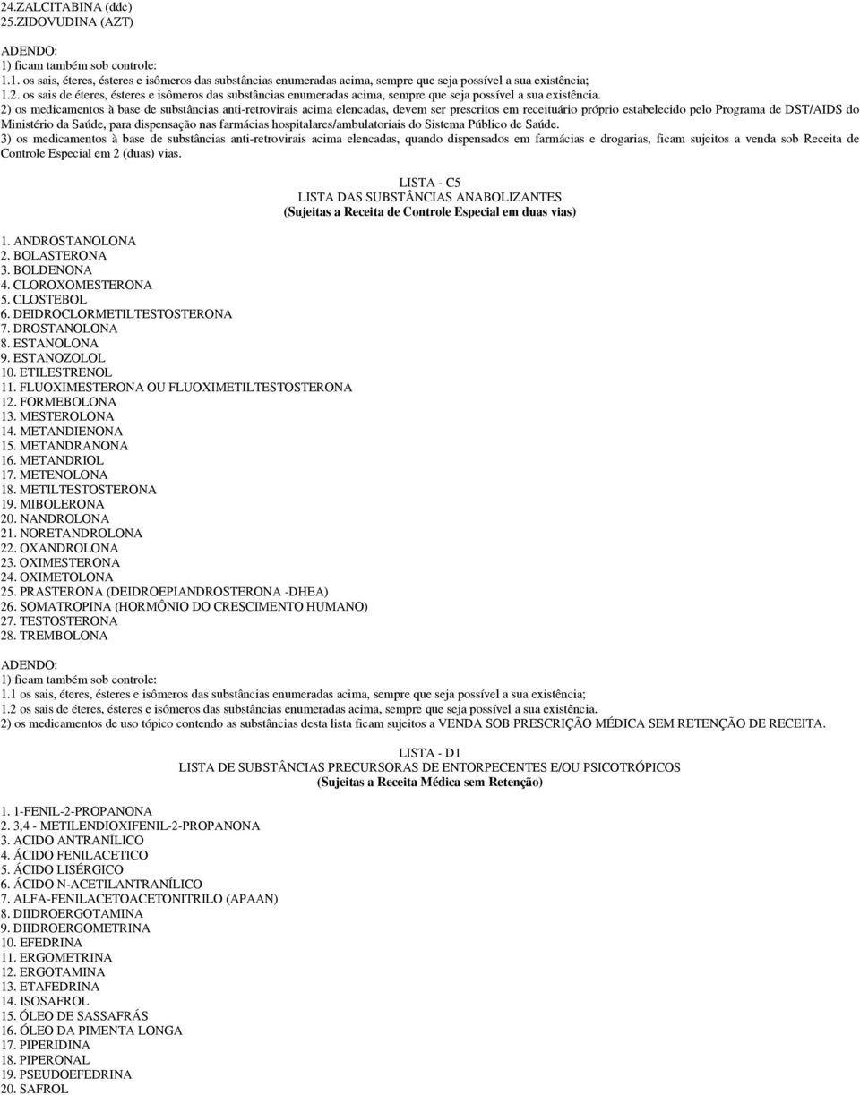 nas farmácias hospitalares/ambulatoriais do Sistema Público de Saúde.