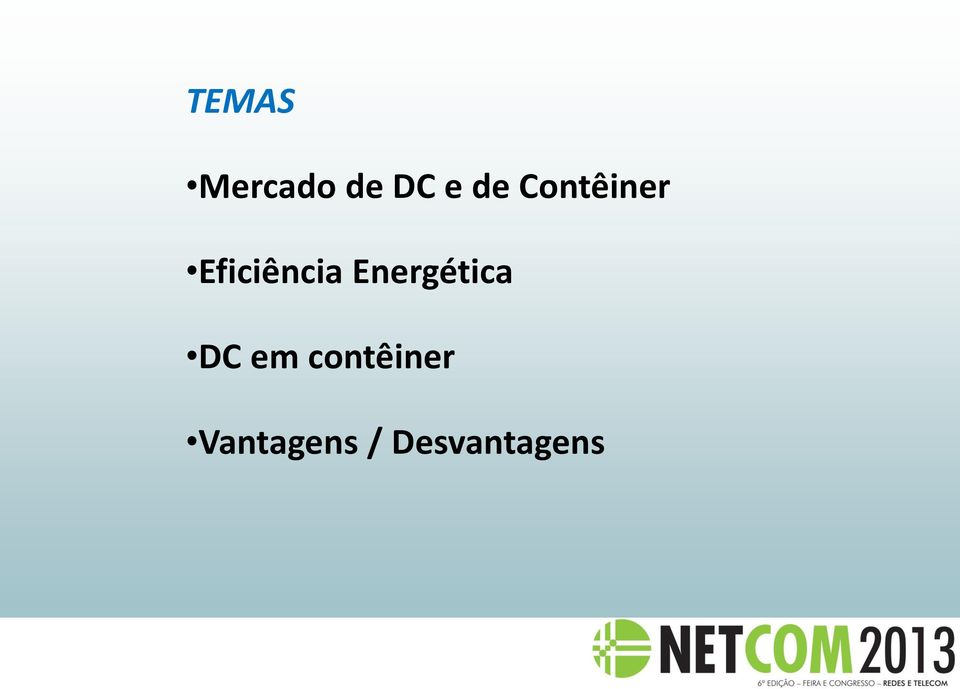 Energética DC em