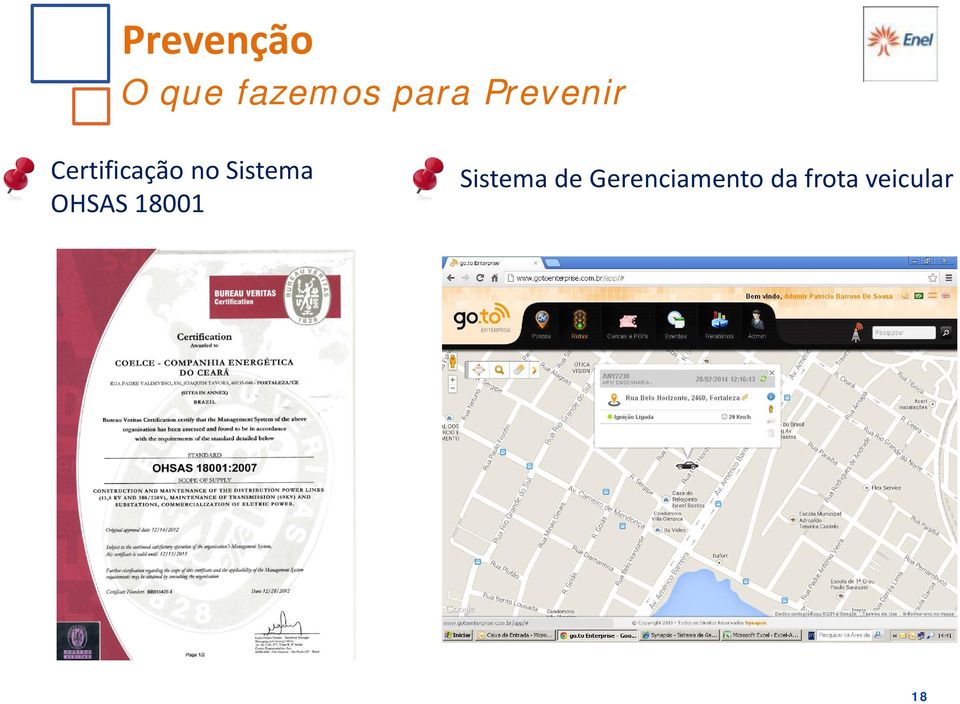 Sistema OHSAS 18001 Sistema de