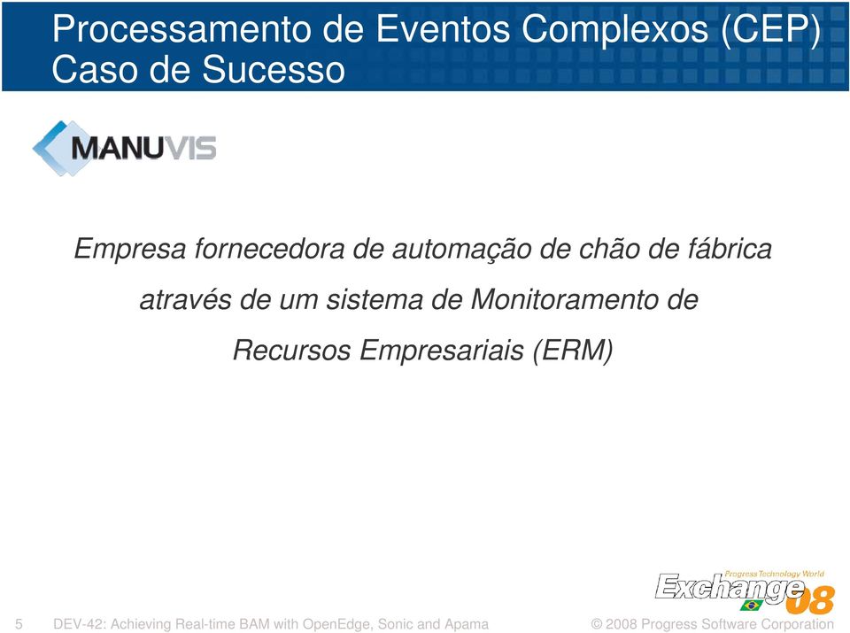 de um sistema de Monitoramento de Recursos Empresariais