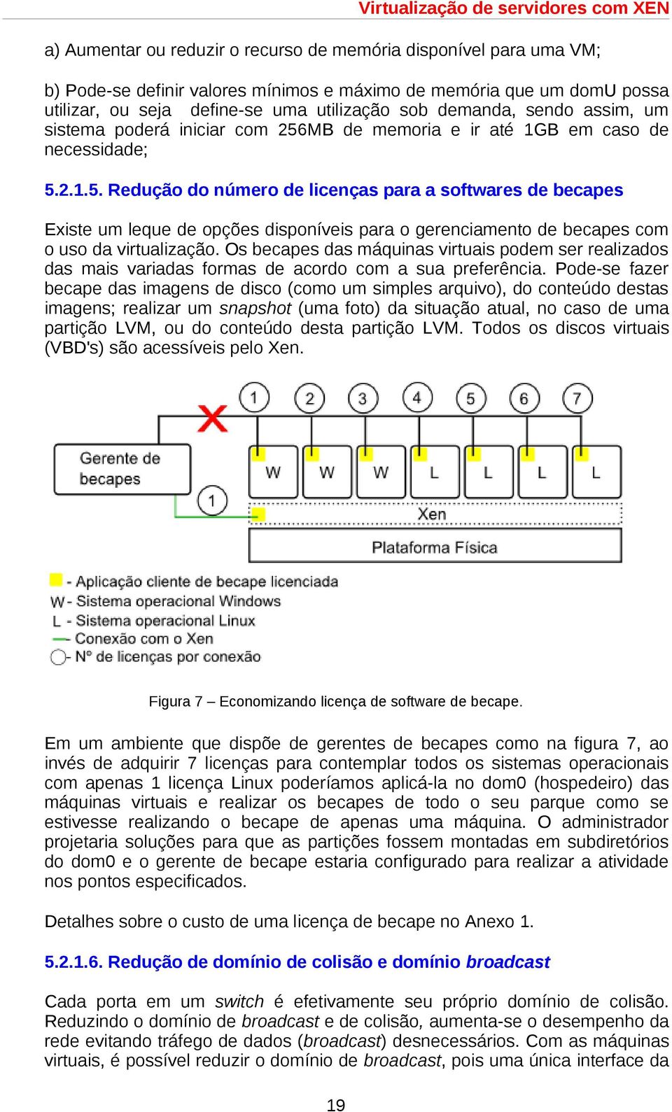 MB de memoria e ir até 1GB em caso de necessidade; 5.