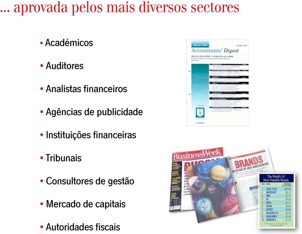 de publicidade Instituições financeiras Tribunais