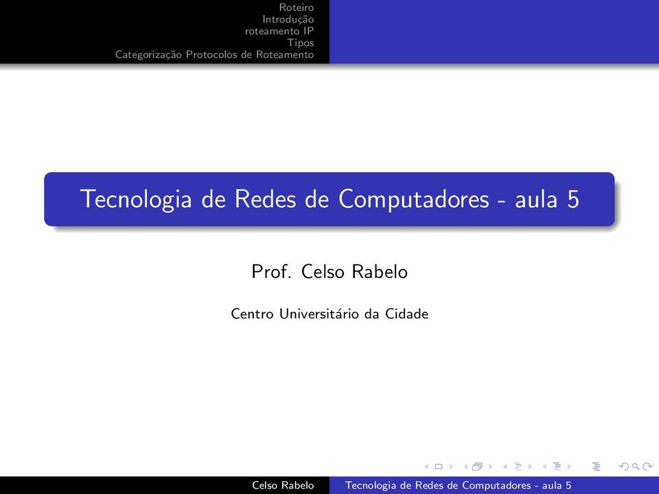 Prof. Celso Rabelo