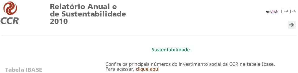 investimento social da CCR na