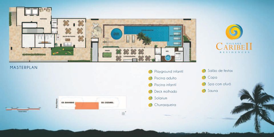 Deck molhado Solarium