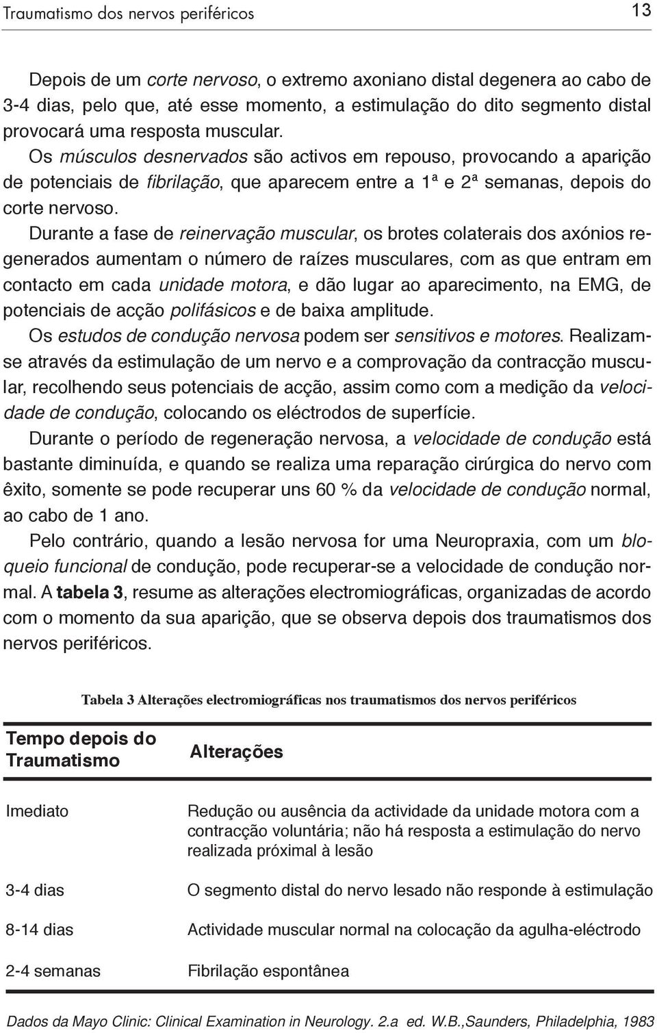 Durante a fase de reinervação muscular, os brotes colaterais dos axónios regenerados aumentam o número de raízes musculares, com as que entram em contacto em cada unidade motora, e dão lugar ao