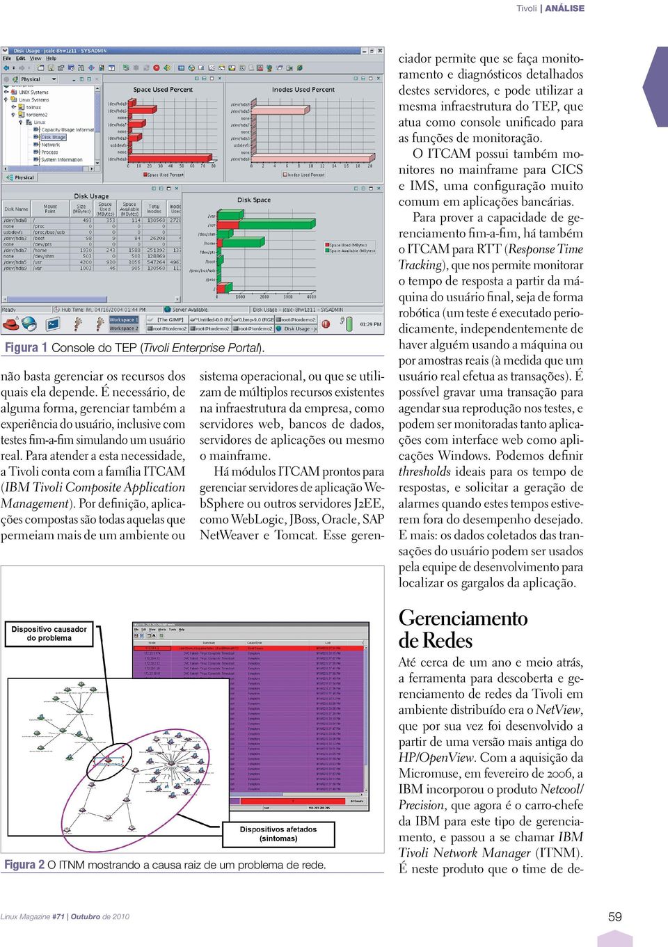 Para atender a esta necessidade, a Tivoli conta com a família ITCAM (IBM Tivoli Composite Application Management).