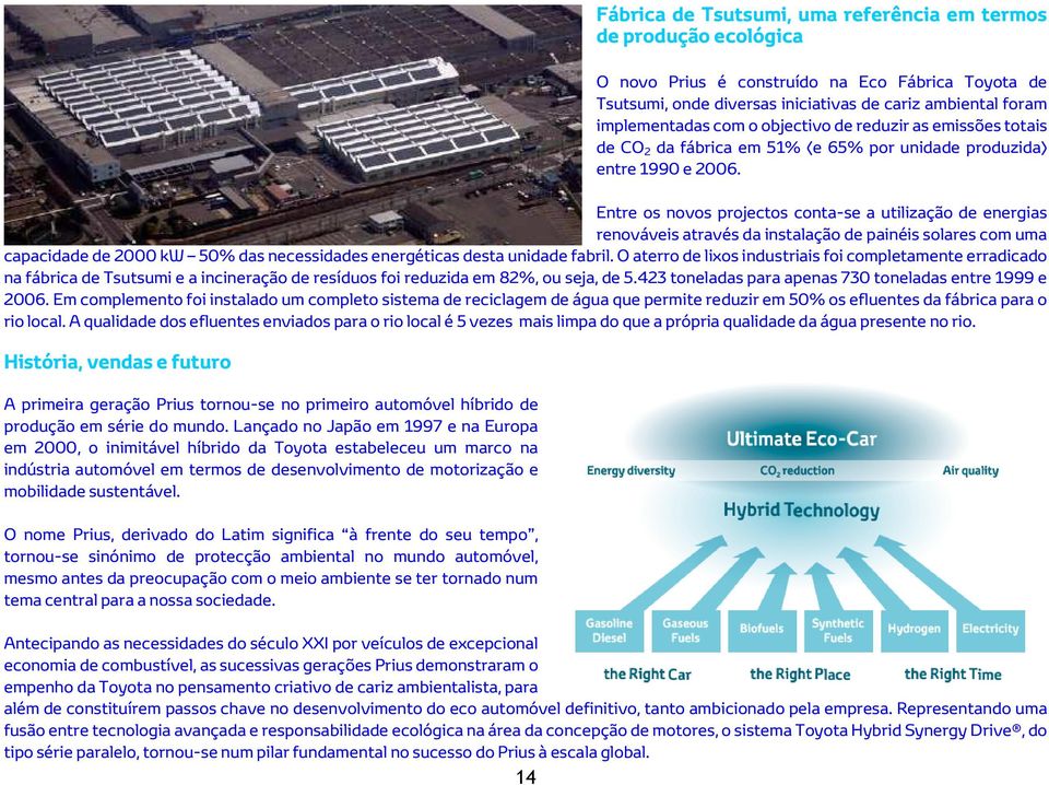 Entre os novos projectos conta-se a utilização de energias renováveis através da instalação de painéis solares com uma capacidade de 2000 kw 50% das necessidades energéticas desta unidade fabril.