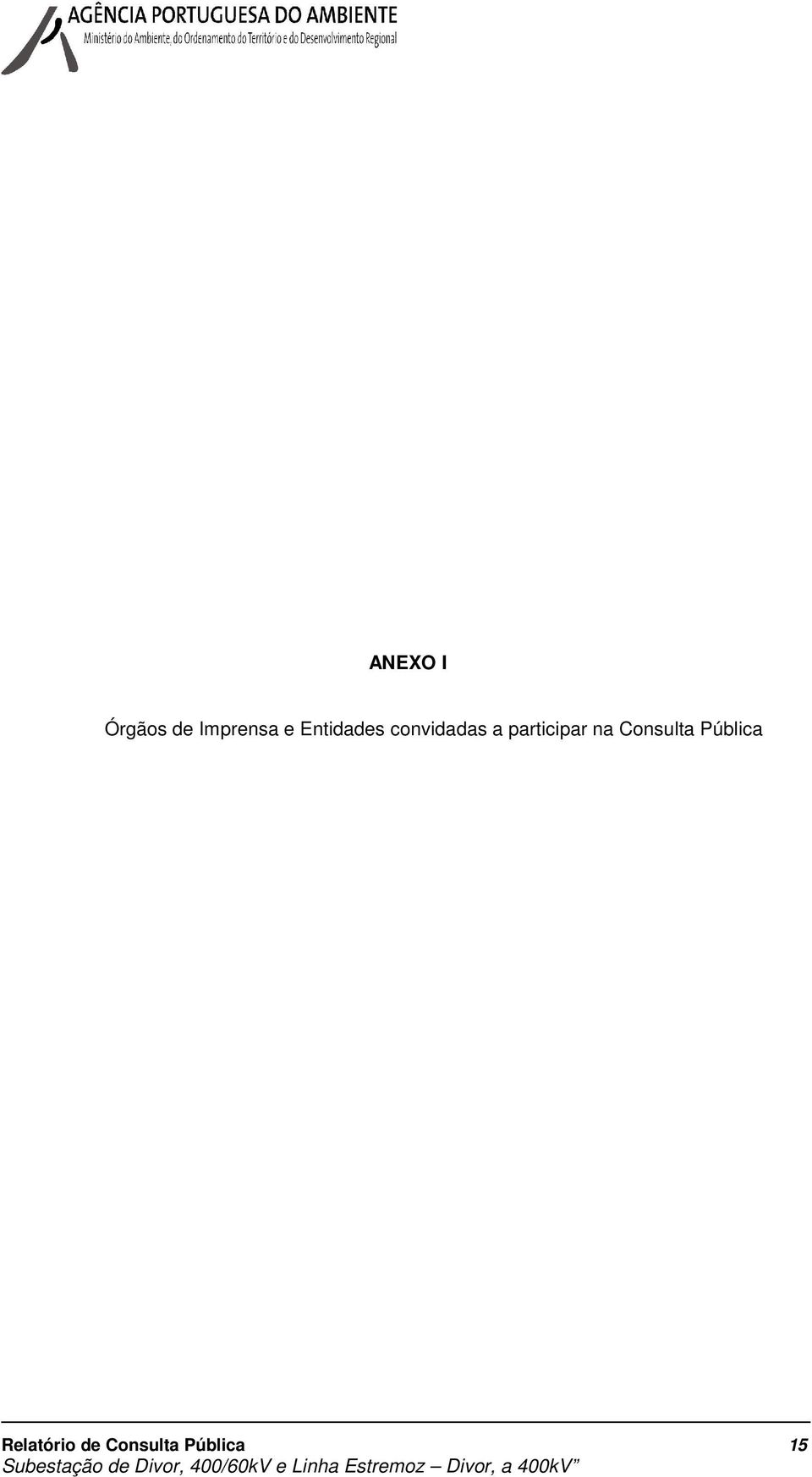 Relatório de Consulta Pública 15 Subestação