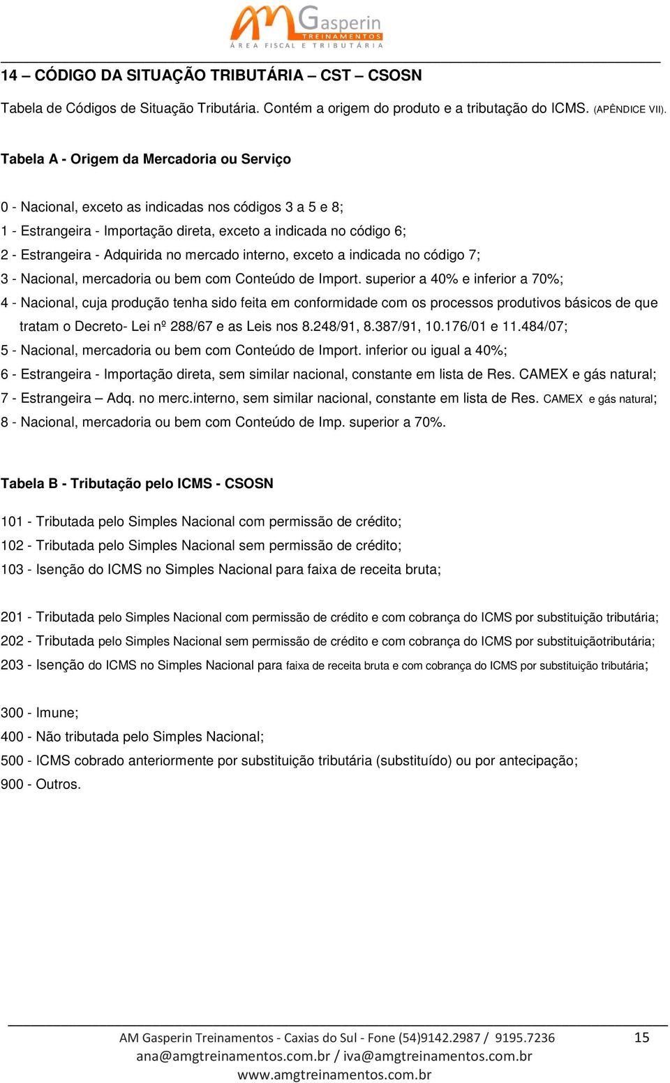 mercado interno, exceto a indicada no código 7; 3 - Nacional, mercadoria ou bem com Conteúdo de Import.